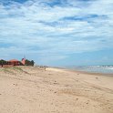 66 Het strand bij het hotel